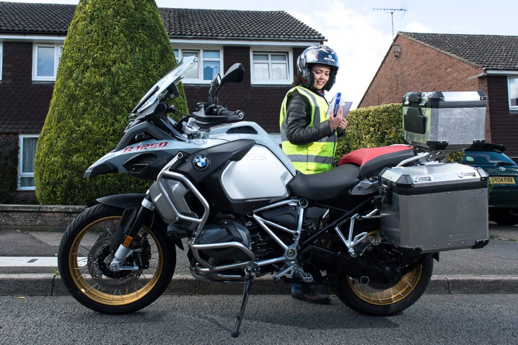 Pharmabike volunteer