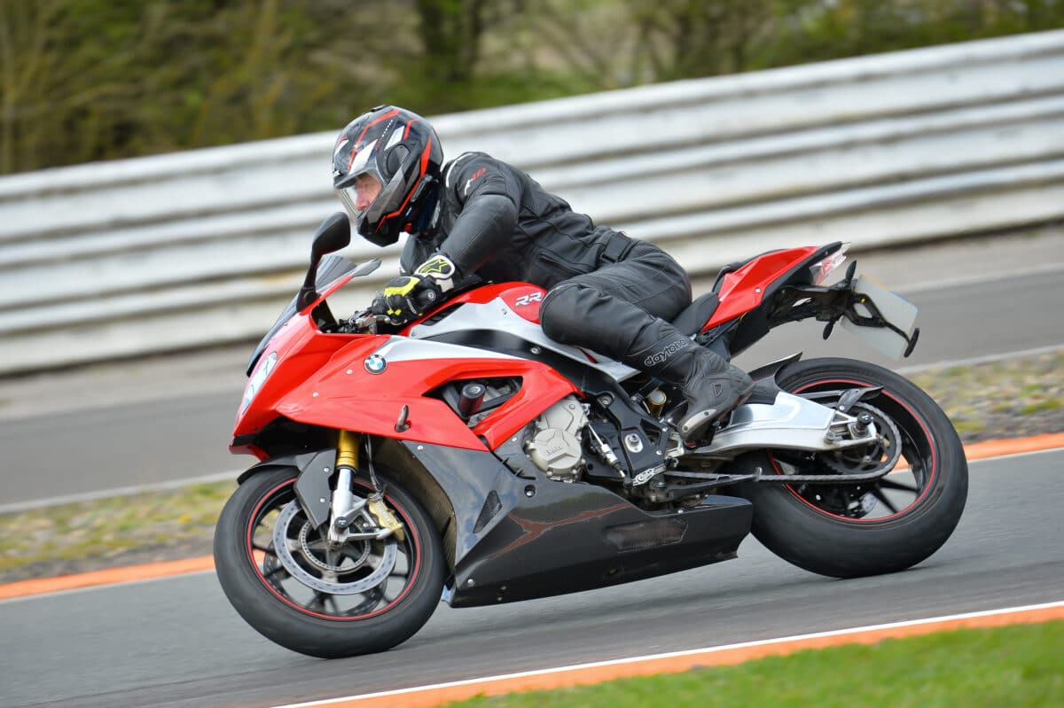 BMW S1000RR at Blyton Park